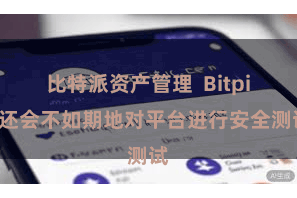 比特派资产管理  Bitpie还会不如期地对平台进行安全测试